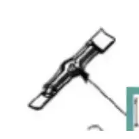 Ašmenys vejapjovei GD60LM61 (kairė pusė) - left 12‘’ blade, Greenworks
