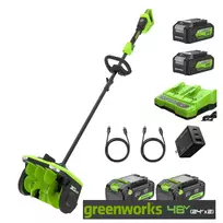 Sniego valytuvas-kastuvas 48V(2X24V) SS3002A2X (4X4.0Ah + 2 krov.), Greenworks