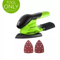 Trikampinis užbaigimo šlifuoklis 24V G24FINSND (tik įrankis), Greenworks