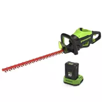 Gyvatvorių genėtuvas 60V 66cm gd60ht66k2 (su 2Ah akumuliatoriumi ir krovikliu), Greenworks