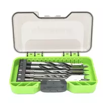 Grąžtų rinkinys medžiui, 11vnt APT-11WDS-GW, Greenworks