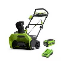 Sniego valytuvas 40V gd40stUE (8.0Ah akumuliatorius ir kroviklis), Greenworks
