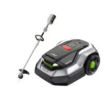 Belaidis vejos robotas EGO Power + AURA-R2 RMR3000 su priedais