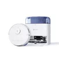 Plaunantis dulkių siurblys robotas Ecovacs DEEBOT mini BLUE, baltas/mėlynas