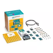 Arduino Plug and Make Kit – Arduino Uno R4 WiFi rinkinys ir 7 Qwiic moduliai – AKX00069