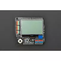 DFRobot LCD12864 Arduino priedėlis su ekranu