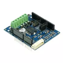 DC variklio valdiklio priedėlis Arduino (2 kanalai) 0.8A 5V-26V