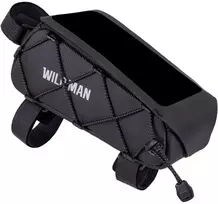 Dviračio krepšys WILDMAN GX100 Mount Frame Bag juodos spalvos