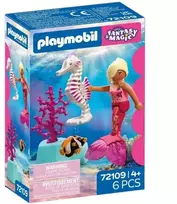 PLAYMOBIL – Undinėlė su jūrų arkliuku (72109)