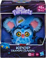 TOYS FURBY KPOP DEMON HUNTERS Interaktyvus žaislas „Furblets Delivery Derpy Tiger“, 7,6 cm