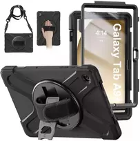 Dėklas na tablet 4kom.pl Shockproof do Samsung Galaxy Tab A9 Plus 11 2023 X210 X215 X216 juoda