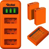 Įkroviklis fotoaparatui Rollei Baterijų Skaitmeninio fotoaparato akumuliatorius USB LP-E17 (20078)