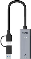„Unitek“ USB-A / USB-C adapteris su gigabito eternetu 1Gbps (Y-3465AGY01)