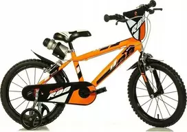 Dino dviračių dviračiai R88 14 oranžiniai (414U-26R88)