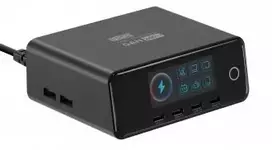 Įkroviklis PowerNeed Įkroviklis jungiama į tinklą Newell GaN 240 W TFT - EU