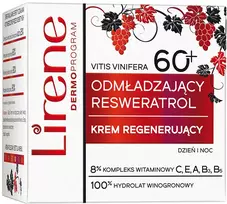 Lirene LIRENE_Rejuvenating Resveratrol regeneruojantis veido kremas 60+ dieninis ir naktinis 50ml