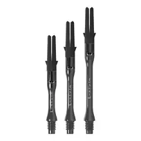 Besisukantys koteliai L-style L-SHaft Silent Slim Carbon 300, juodos spalvos