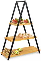 Lumarko Bambukinė trijų aukštų serviravimo lėkštė 53 cm
