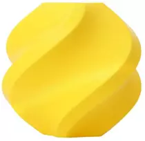 Bambu Lab PETG Basic 1.75 mm gija, 1kg – tiekiama su daugkartinio naudojimo ritėle – geltona
