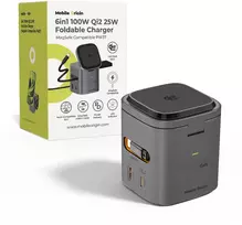 „Mobile Origin“ 100 W Qi2 25 W sulankstomas įkroviklis PW37, suderinamas su „MagSafe“