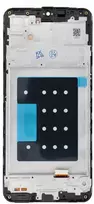 Oem REWA LCD ekranas SAMSUNG A16 4G OLED juodas su rėmeliu