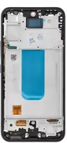 Oem REWA LCD ekranas SAMSUNG A54 5G OLED juodas su rėmeliu