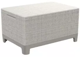 Keter Garden table/storage box Scandi Storage Table pebble pilkas/light beige