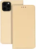 Toptel Telone Smart Book MAGNET dėklas skirtas Xiaomi Redmi Note 13 Pro 4G aukso spalvos