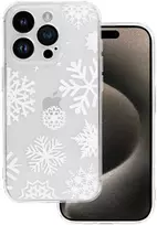 Tel Protect Christmas Clear dėklas skirtas Apple iPhone 16 Plus Design 4