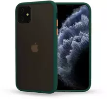 Dėklas Vennus Color Button Bumper skirtas Samsung Galaxy A20S žalios spalvos