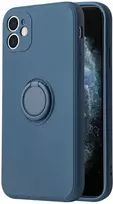 Dėklas Vennus silikoninis Ring skirtas Xiaomi Redmi 10 mėlynos spalvos