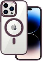 Tel Protect Magnetic Clear dėklas skirtas Apple iPhone 11 Pro vyšnių spalvos