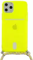 Toptel Topt STRAP Fluo dėklas skirtas Apple iPhone 11 Pro Lime