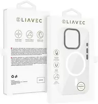 Liavec Hybrid Magsafe Clear dėklas skirtas Apple iPhone 16 Pro Max