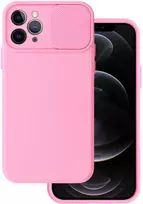Toptel Topt Camshield Soft dėklas skirtas Apple iPhone 11 Pro Max Light rožinės spalvos