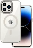 Tel Protect Magnetic Clear dėklas skirtas Apple iPhone 11 Pro Max Titanium