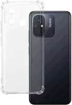 Toptel Topt Clin Anti Shock 1,5mm skirtas Xiaomi Redmi 12C/11A dėklas telefonui skaidrus