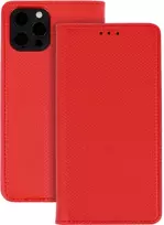 Toptel Telone Smart Book MAGNET dėklas skirtas Apple iPhone 12 Pro MAX raudonos spalvos