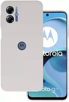 Fusion Accessories Topt Silikoninis Lite dėklas skirtas Motorola Moto G14 titanium