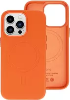 Fusion Accessories Topt MagSafe odinis dėklas, skirtas iPhone 15 Plus, oranžinės spalvos