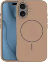 TFO Telforceone Silikoninis plonas „Mag“ dėklas, skirtas „iPhone 16 Pro Max 6,9“; rudas