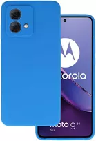 Fusion Accessories Topt Silikoninis Lite dėklas skirtas Motorola Moto G84 5G mėlynos spalvos