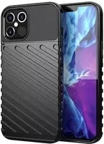 Dėklas Toptel Topt Thunder dėkals skirtas Xiaomi Redmi Note 13 Pro 4G juodos spalvos