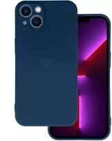 Vennus silikoninis Heart dėklas skirtas Apple iPhone 14 Plus design 1 mėlynos spalvos