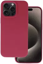 Fusion Accessories Topt Silicone Lite Dėklas skirtas Apple iPhone 16e bordo spalvos