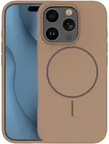 TFO Telforceone Silikoninis plonas „Mag“ dėklas, skirtas „iPhone 17 Air 6,6“; rudas