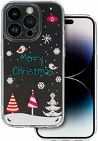 Tel Protect Christmas dėklas skirtas Samsung A34 5G Design 4 Clear