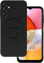 Tel Protect Magnetic Elipse dėklas skirtas Samsung Galaxy A14 4G/5G juodos spalvos