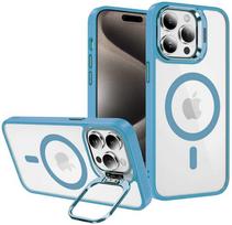 Tel Protect Kickstand Magsafe Dėklas skirtas Apple iPhone 12 mėlynas