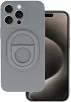 Tel Protect Magnetic Elipse dėklas skirtas Samsung Galaxy A14 4G/5G pilkos spalvos